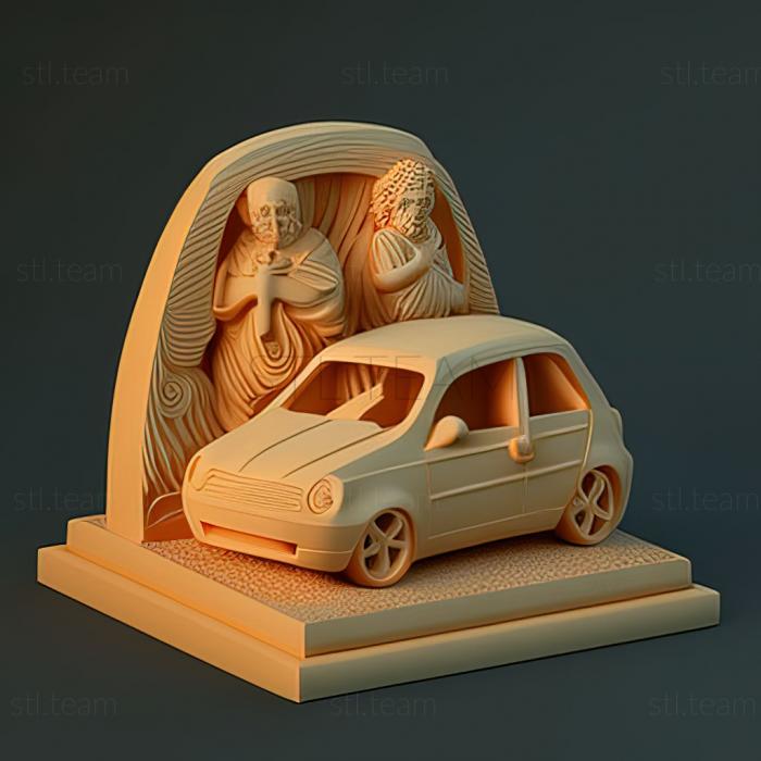 3D модель SEAT Arosa (STL)